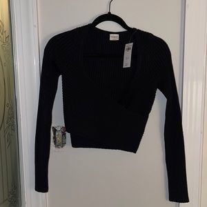 NWT Abercrombie and Fitch Wrap Sweater Top